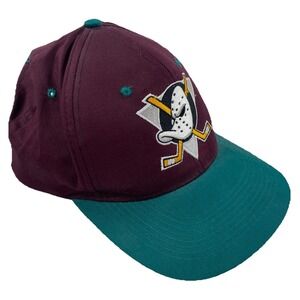 Vintage Might Ducks NHL Hockey SnapBack Hat Annco